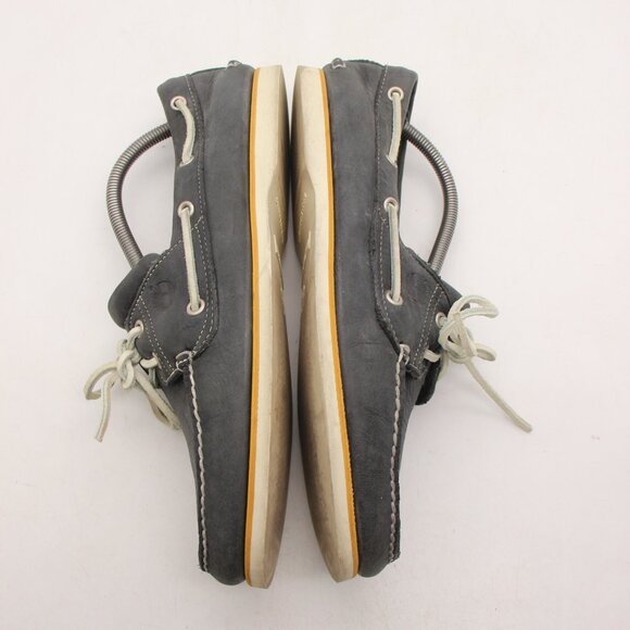 Timberland Boat Deck Slip On Loafer Men's Size 10.5 M Navy Suede Shoes - Picture 8 of 9